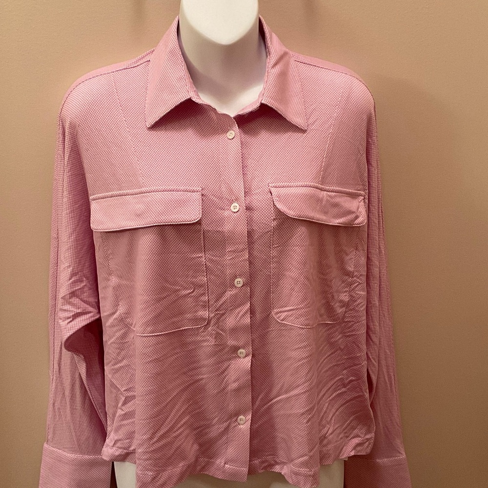 Buttercloth Icy Bamboo Oversized Fit Size S Shirt